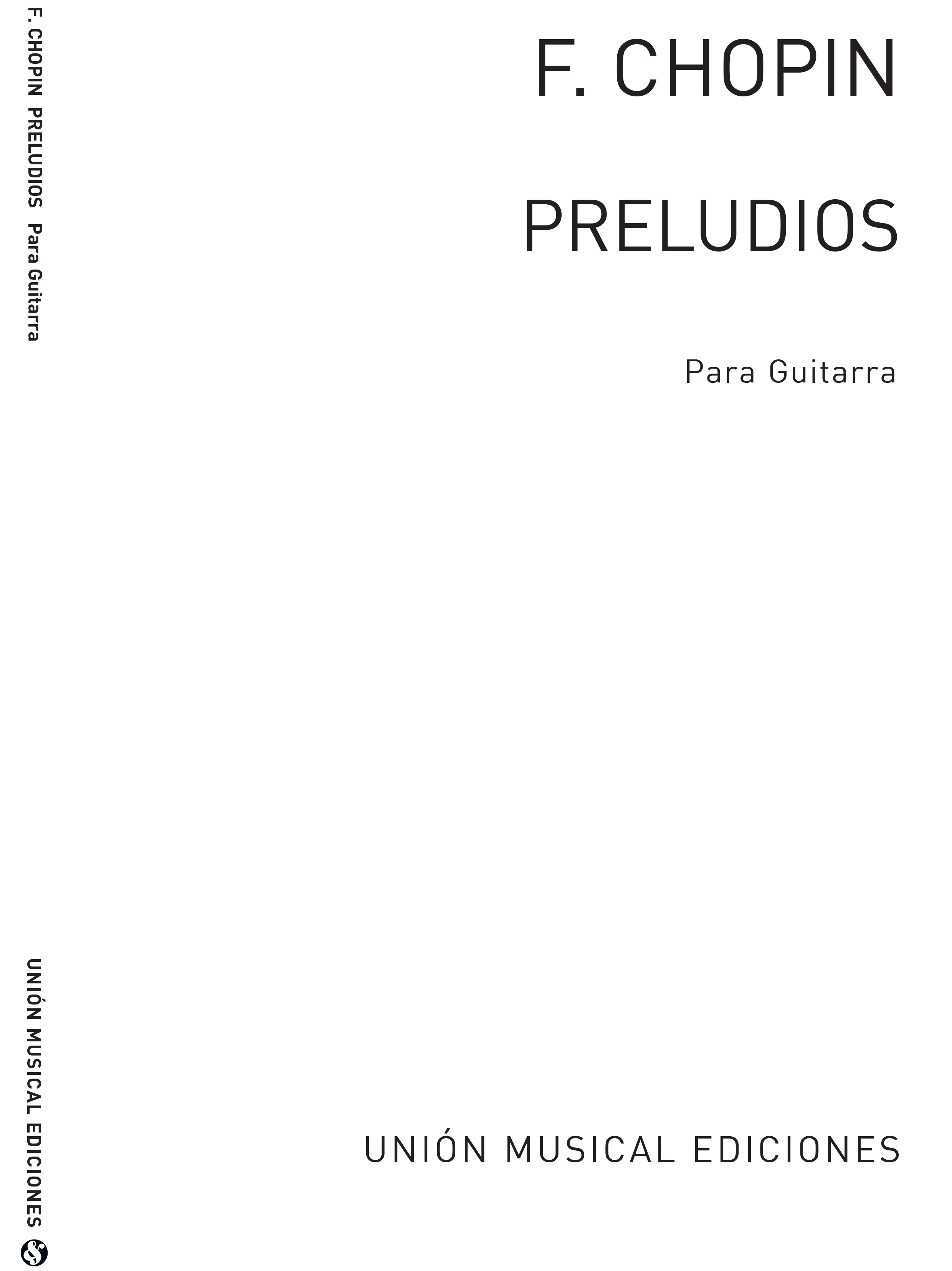 Frdric Chopin: Preludios Nos.6  7 & 20 (Tarrega): Guitar: Instrumental Work