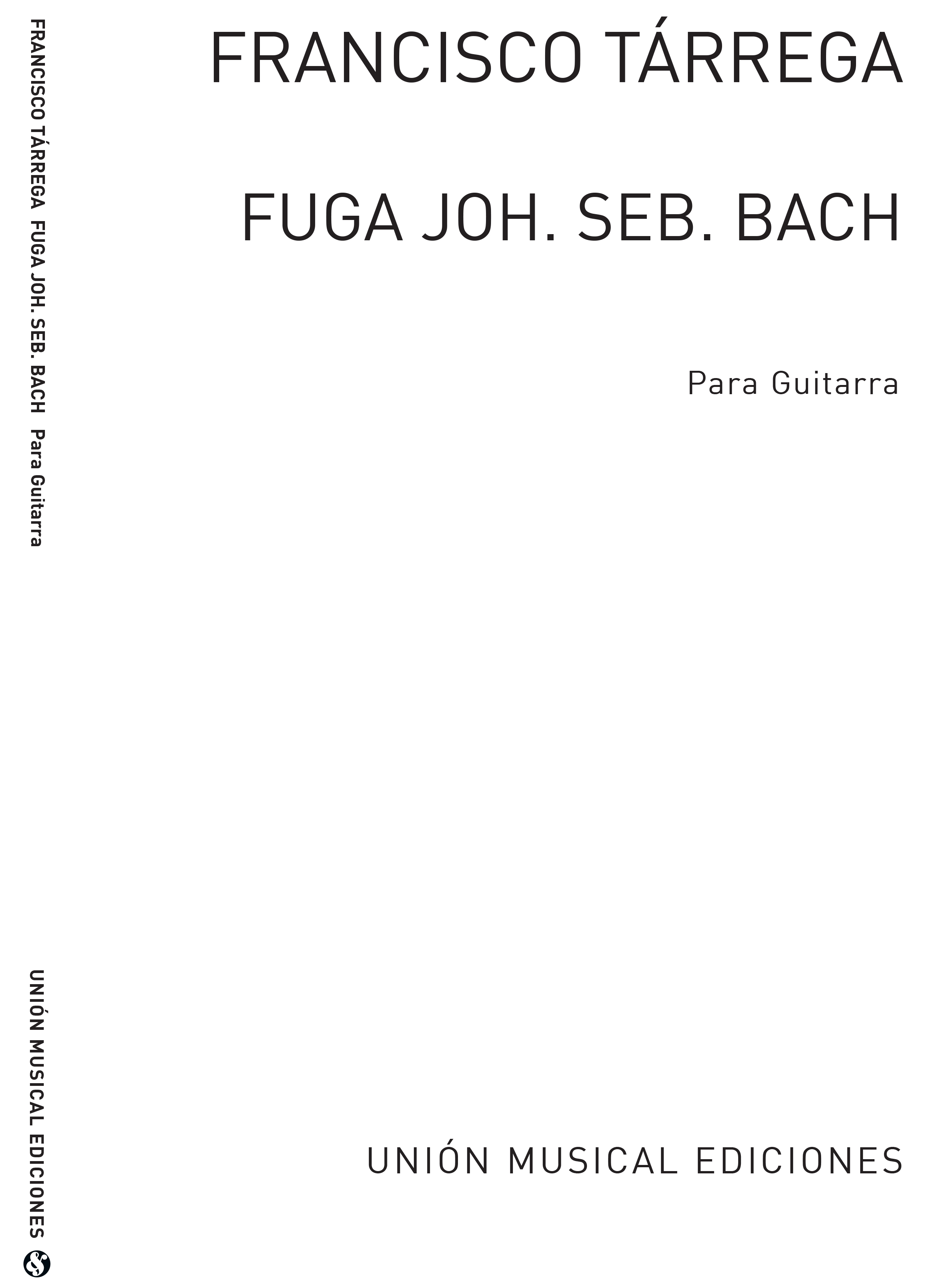 Johann Sebastian Bach: Fuga De La Sonata I Par Violin: Guitar: Instrumental Work
