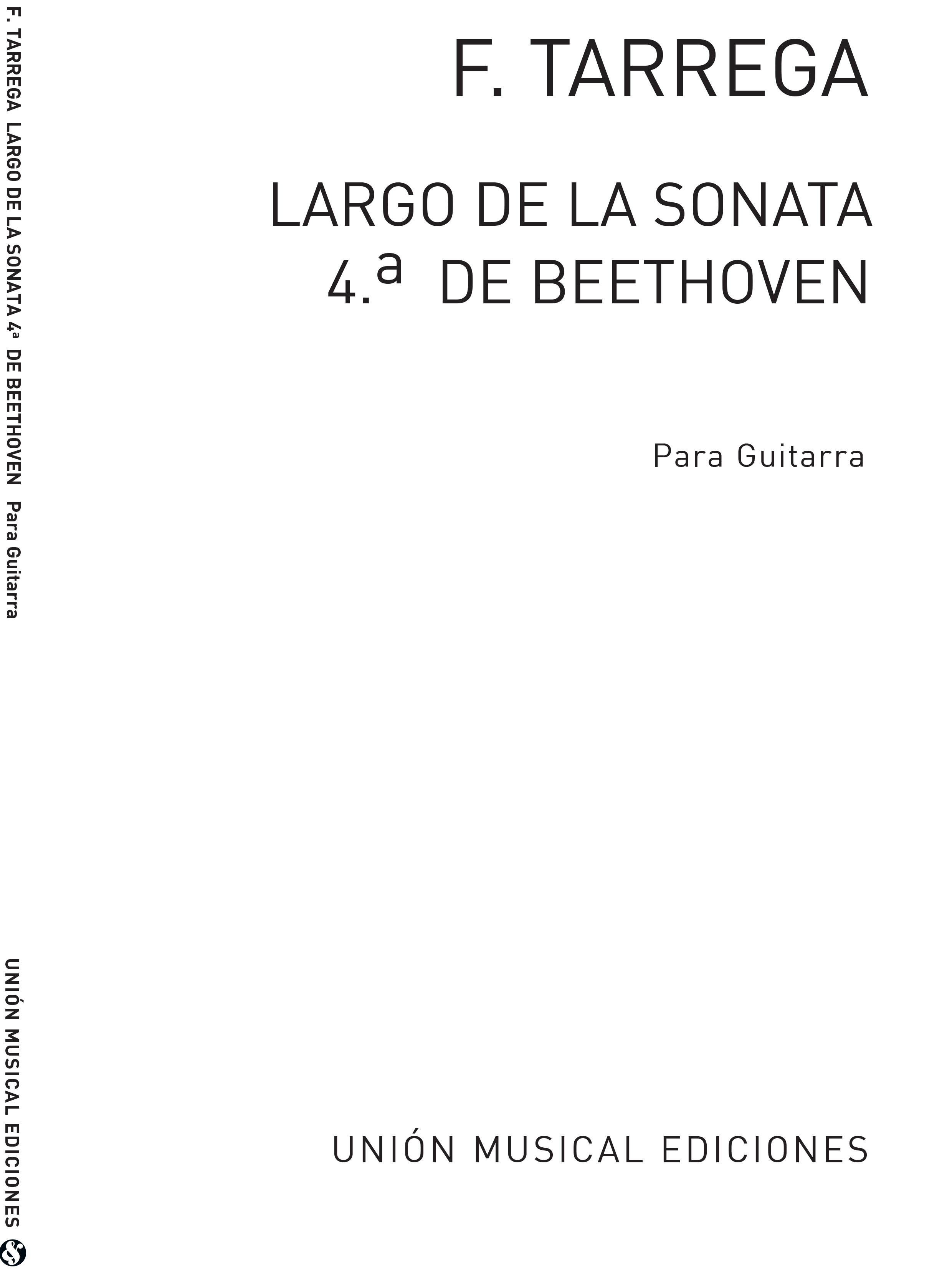Ludwig van Beethoven: Largo De La Sonata No.4 Op.7: Guitar
