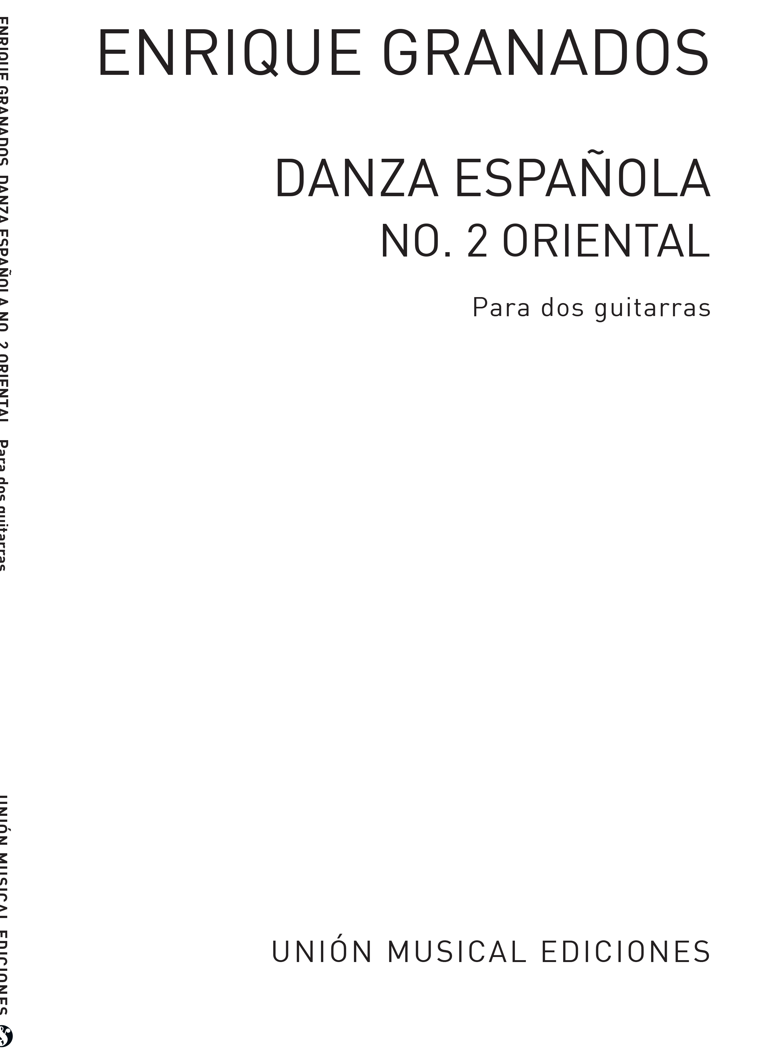 Enrique Granados: Danza Espanola No.2 Oriental: Guitar: Instrumental Work