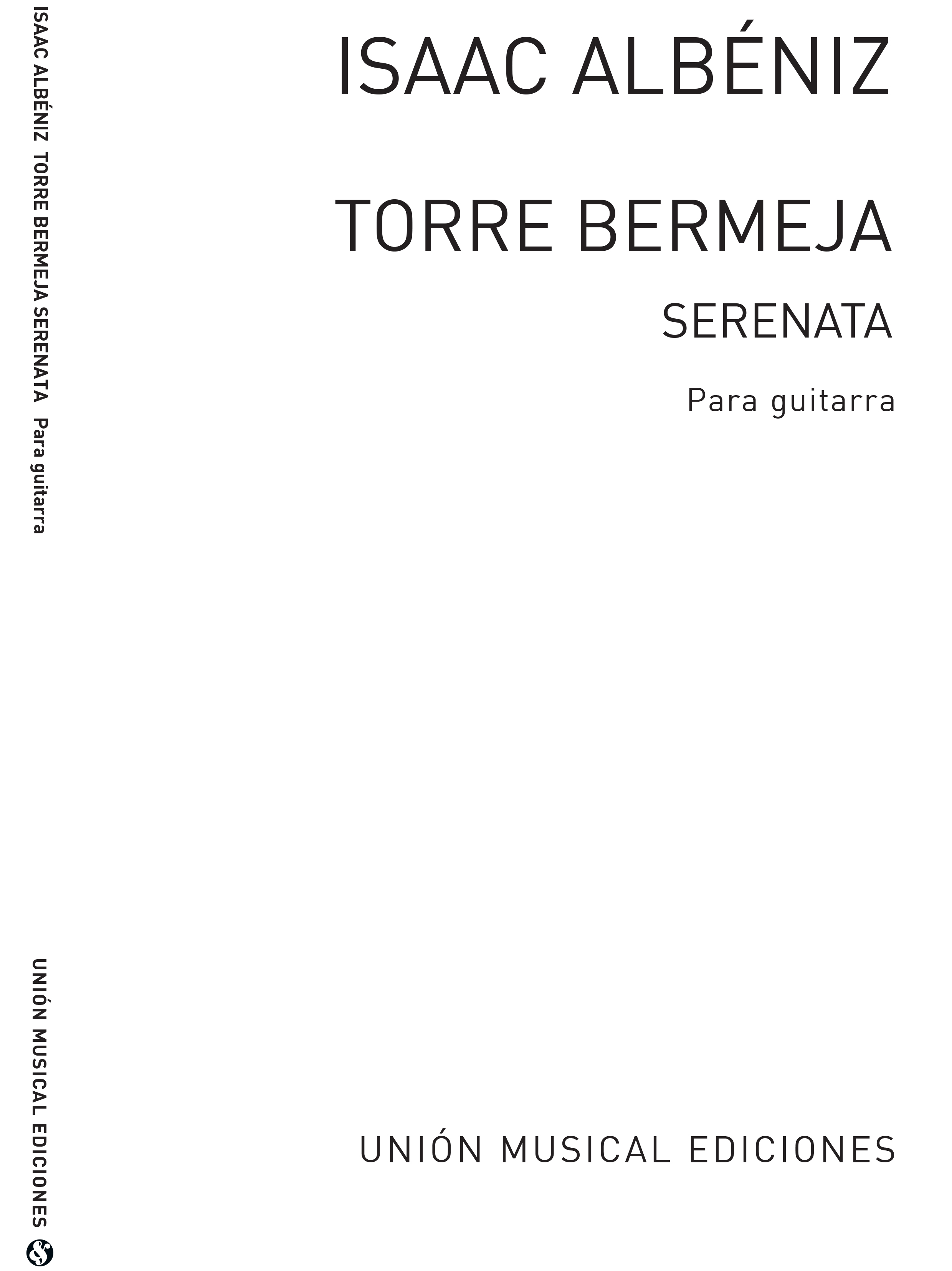 Isaac Albéniz: Albeniz: Torre Bermeja  Serenata Op.92 No. 12: Guitar:
