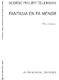 Georg Philipp Telemann: Fantasia En Fa Menor F Minor: Guitar: Instrumental Work