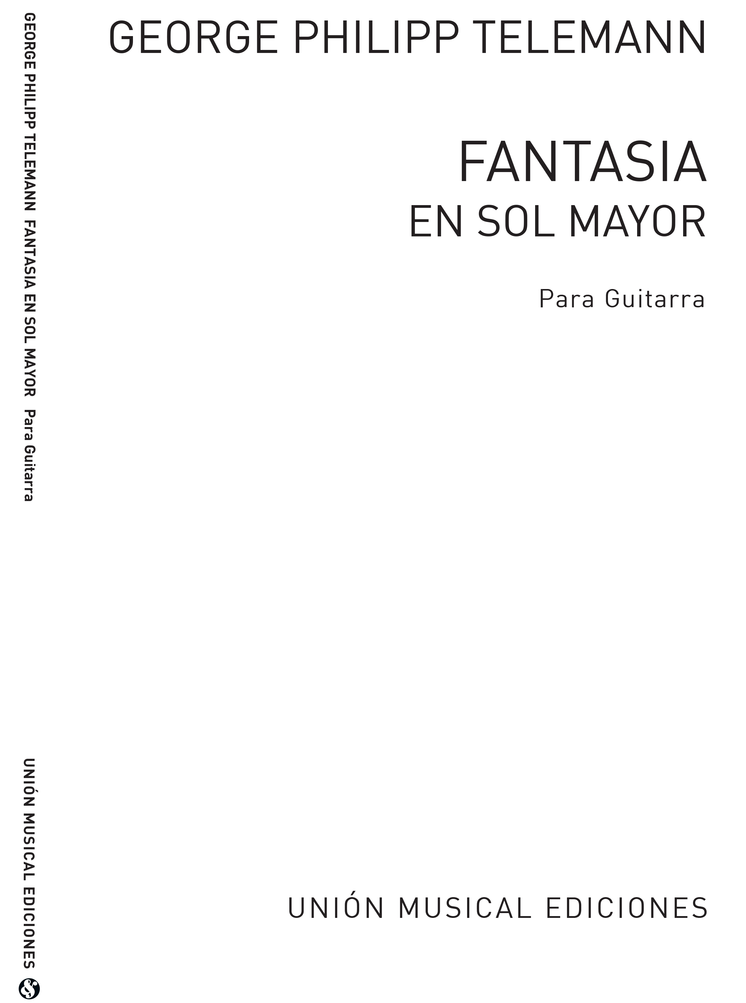 Georg Philipp Telemann: Fantasia En Sol Mayor: Guitar: Instrumental Work