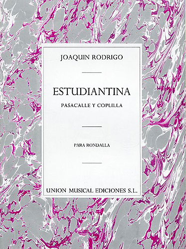Joaquín Rodrigo: Estudiantina (Pasacalle Y Coplilla): Chamber Ensemble: Score
