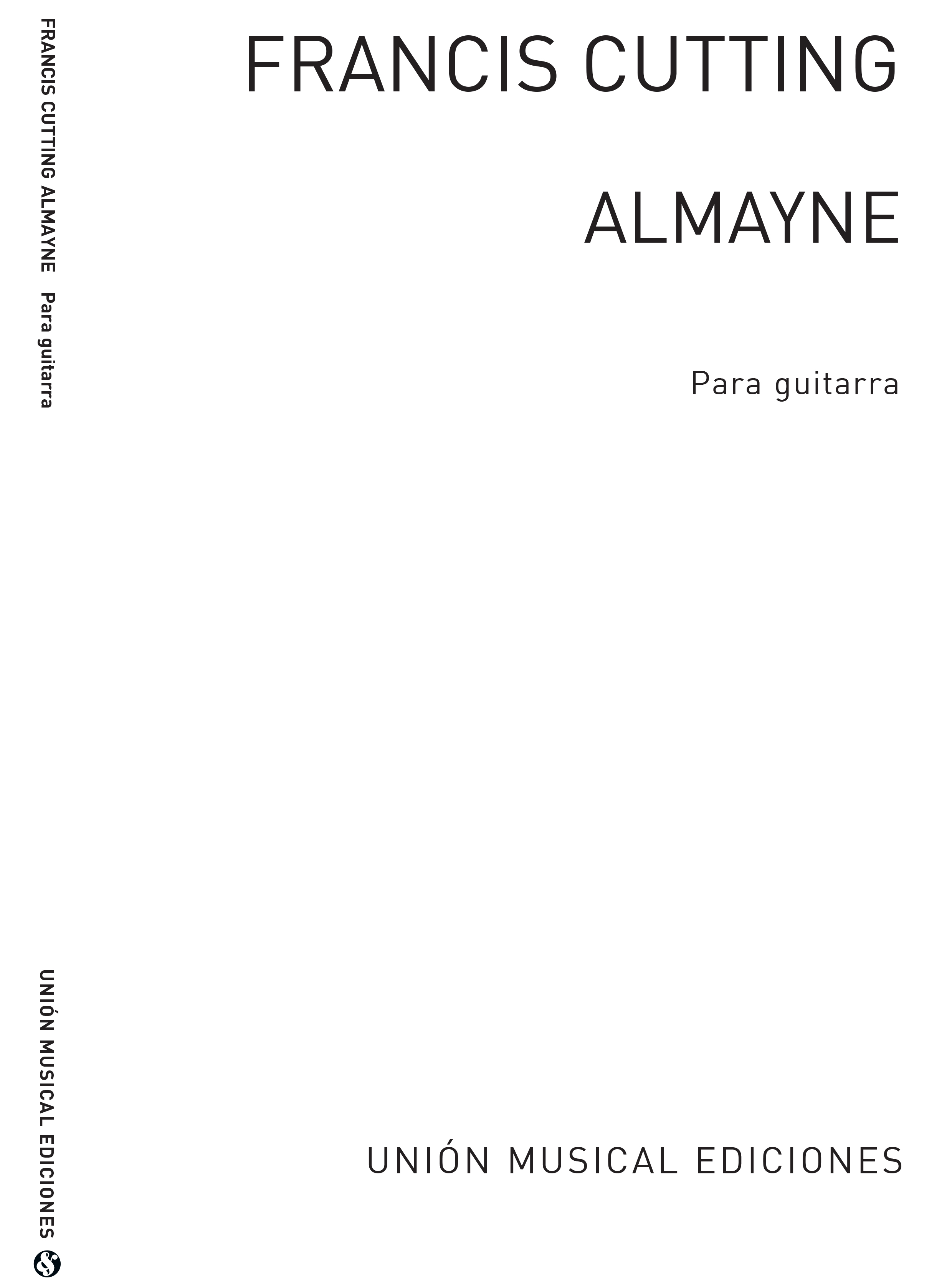 Francis Cutting: Almayne: Guitar: Instrumental Work