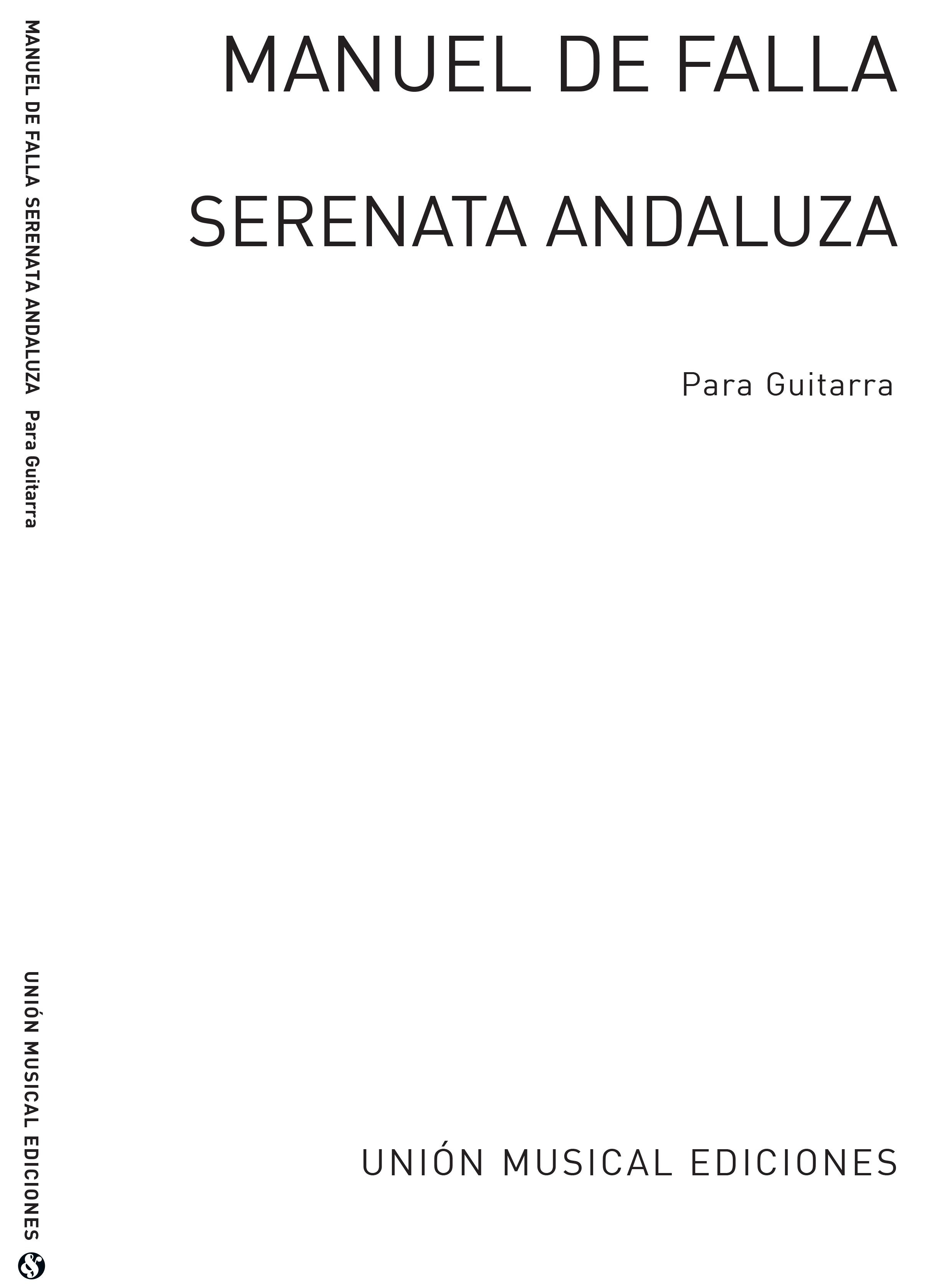 Manuel de Falla: Serenata Andaluza (Garcia Velasco): Guitar: Instrumental Work