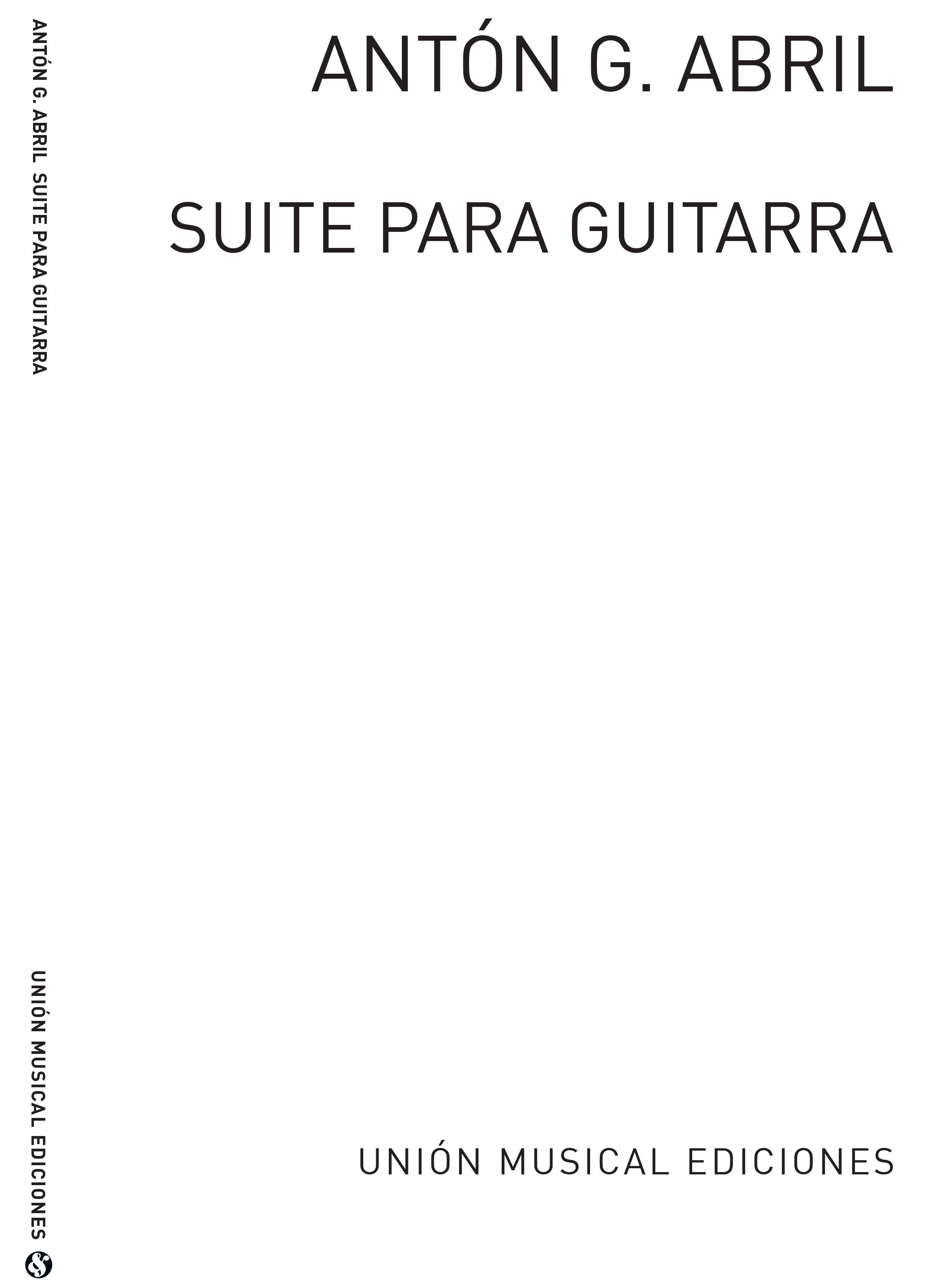 Anton Garcia Abril: Suite Para Guitarra: Guitar: Instrumental Album