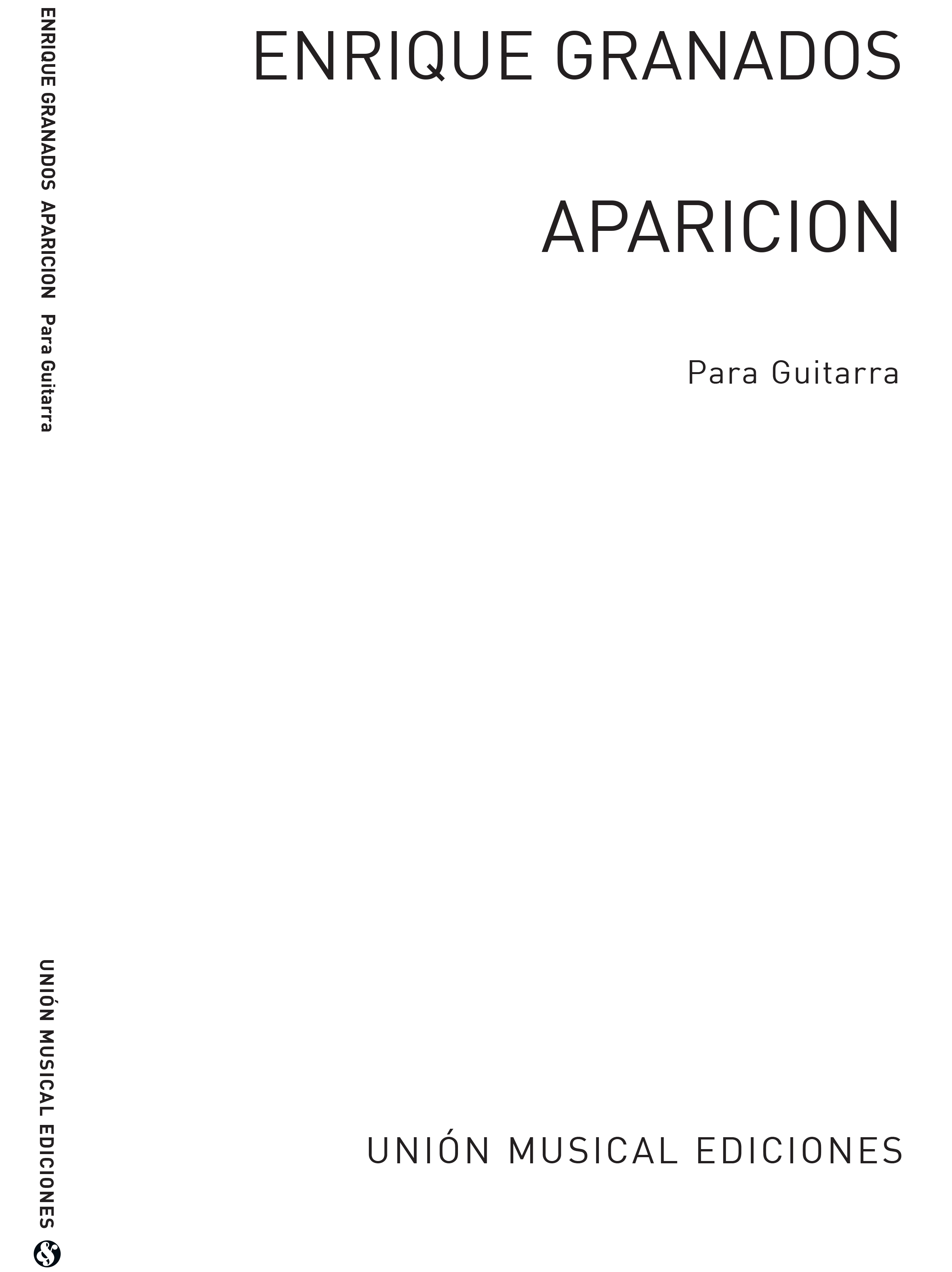 Enrique Granados: Aparicion: Guitar: Instrumental Work