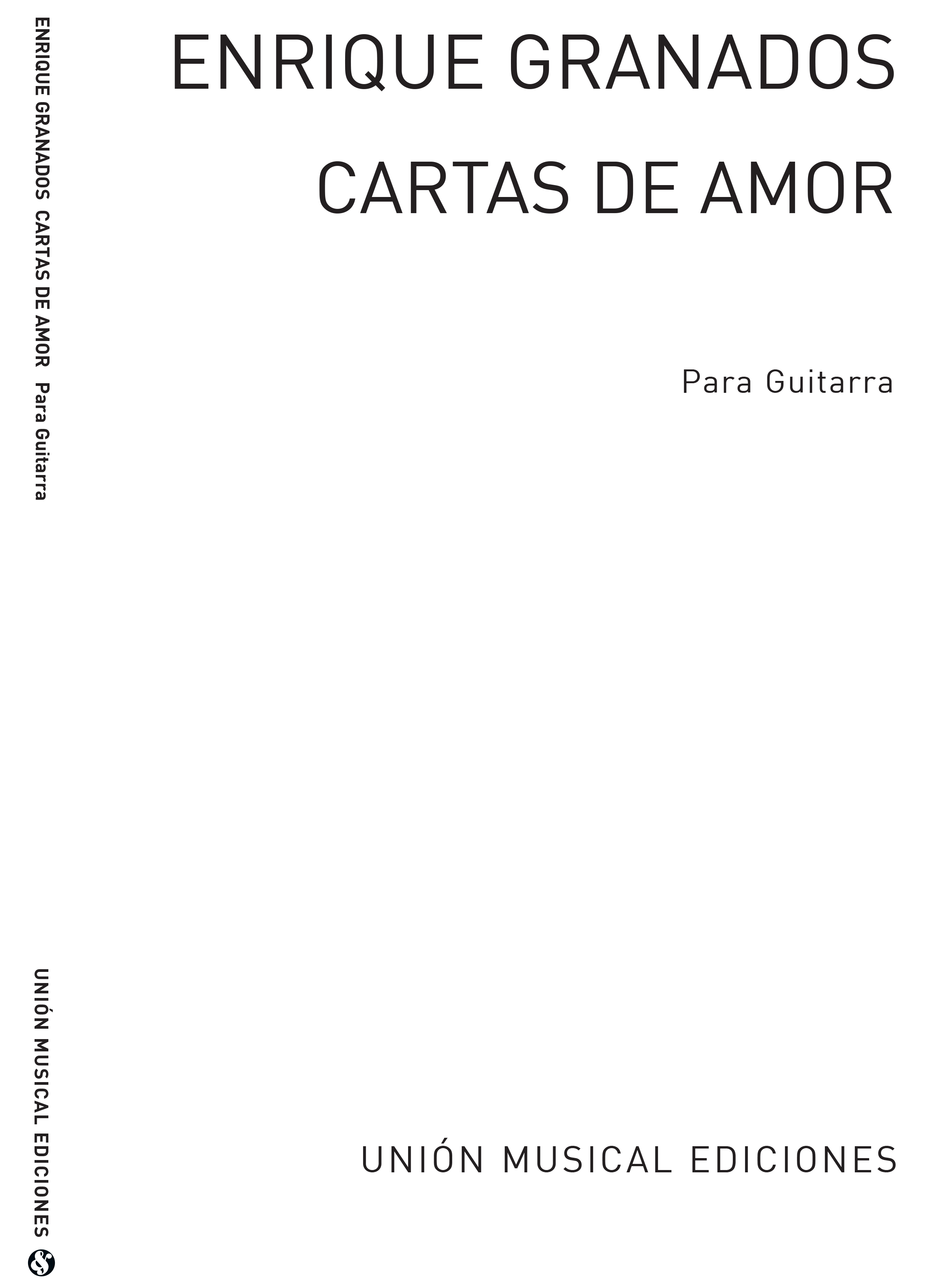 Enrique Granados: Cartas De Amor Valses Intimos Op.44: Guitar: Instrumental Work