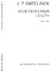 Jan Pieterszoon Sweelinck: 4 Pieces Pour Le Luth: Lute: Instrumental Work