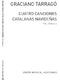 Graciano Tarrag: Cuatro Canciones Catalanas Navidenas: Guitar: Instrumental