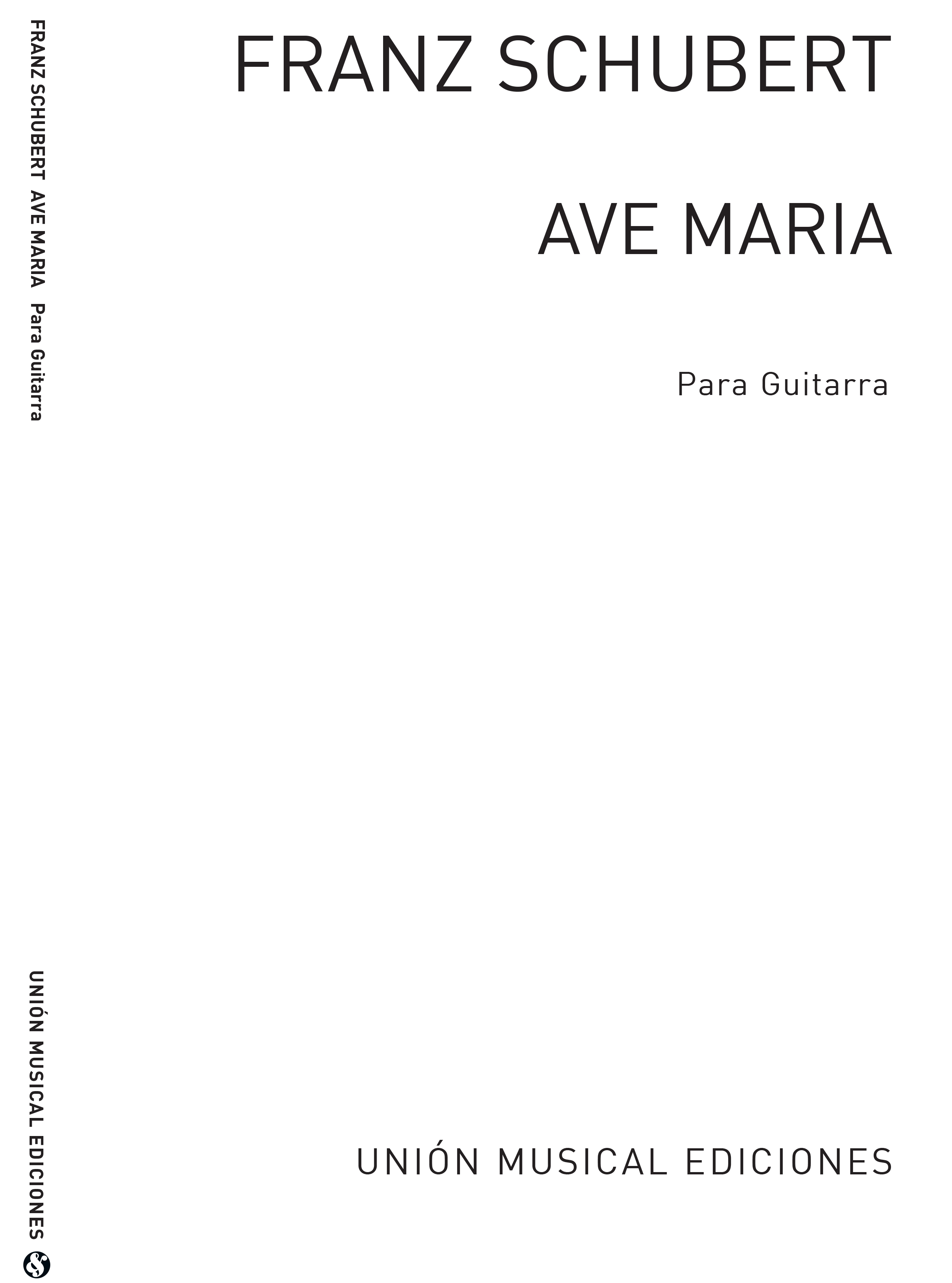 Franz Schubert: Ave Maria (Balaguer): Guitar: Instrumental Work