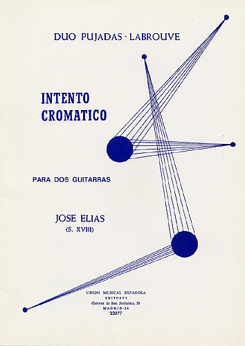Jose Elias: Intento Cromatico: Guitar Duet: Instrumental Work