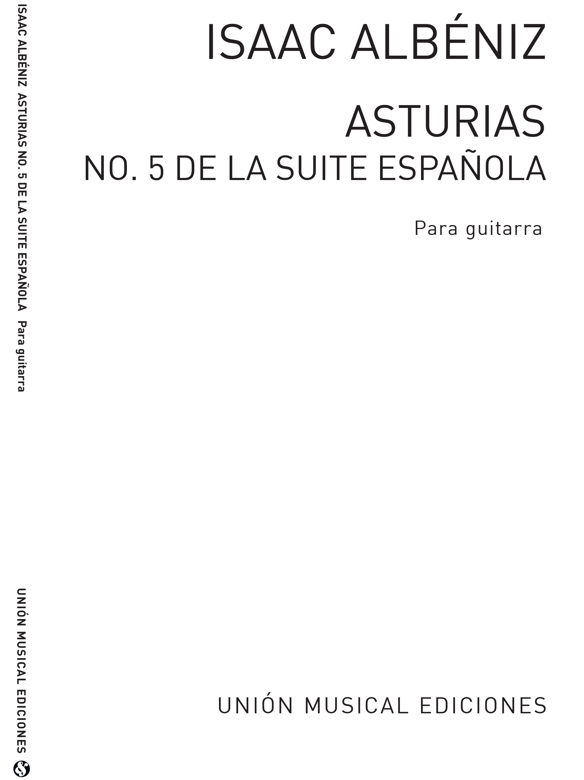 Isaac Albéniz: Asturias Leyanda No.5: Guitar: Instrumental Work