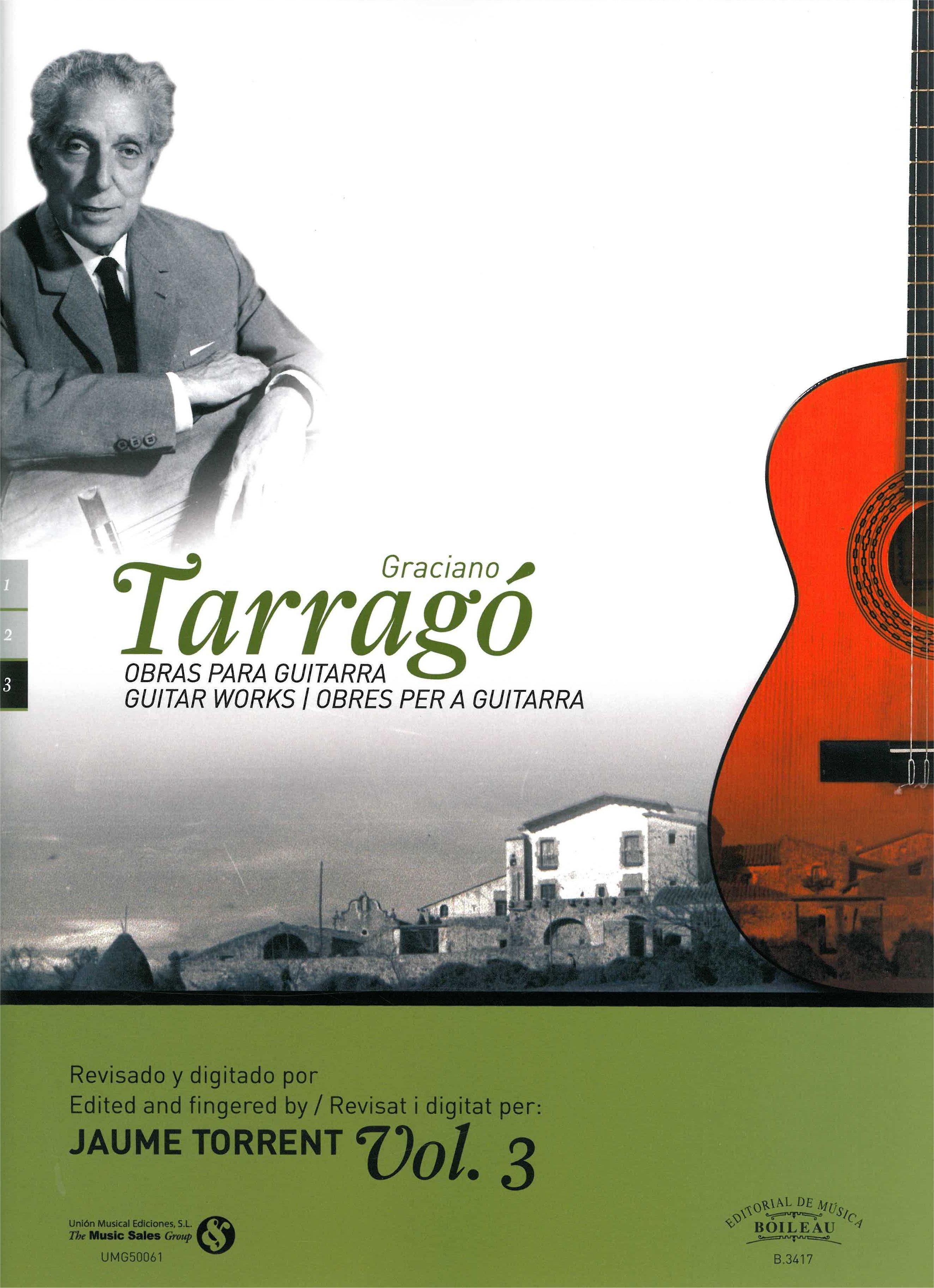 Graciano Tarrag: Guitar Works - Volume 3: Guitar: Instrumental Album