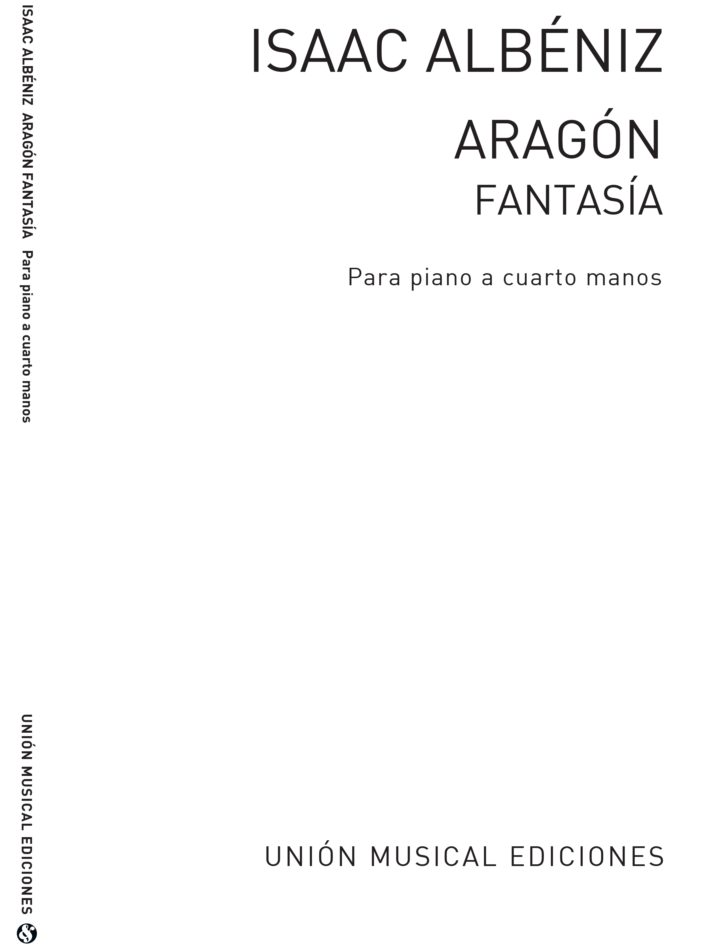 Isaac Albniz: Aragon Fantasia For Piano Four Hands: Piano Duet: Instrumental