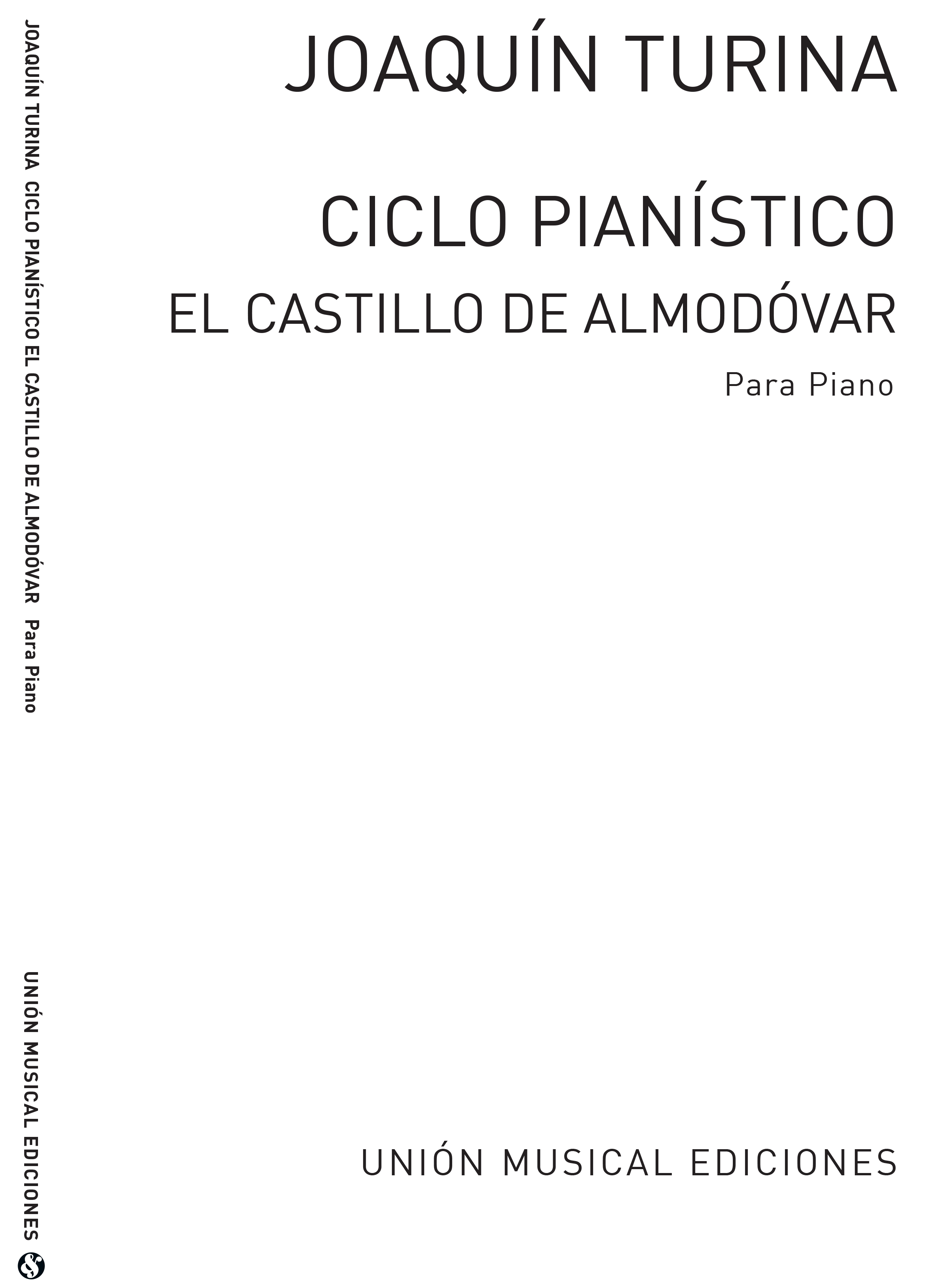 Joaqun Turina: El Castillo De Almodovar Op.65 Piano: Piano: Instrumental Album