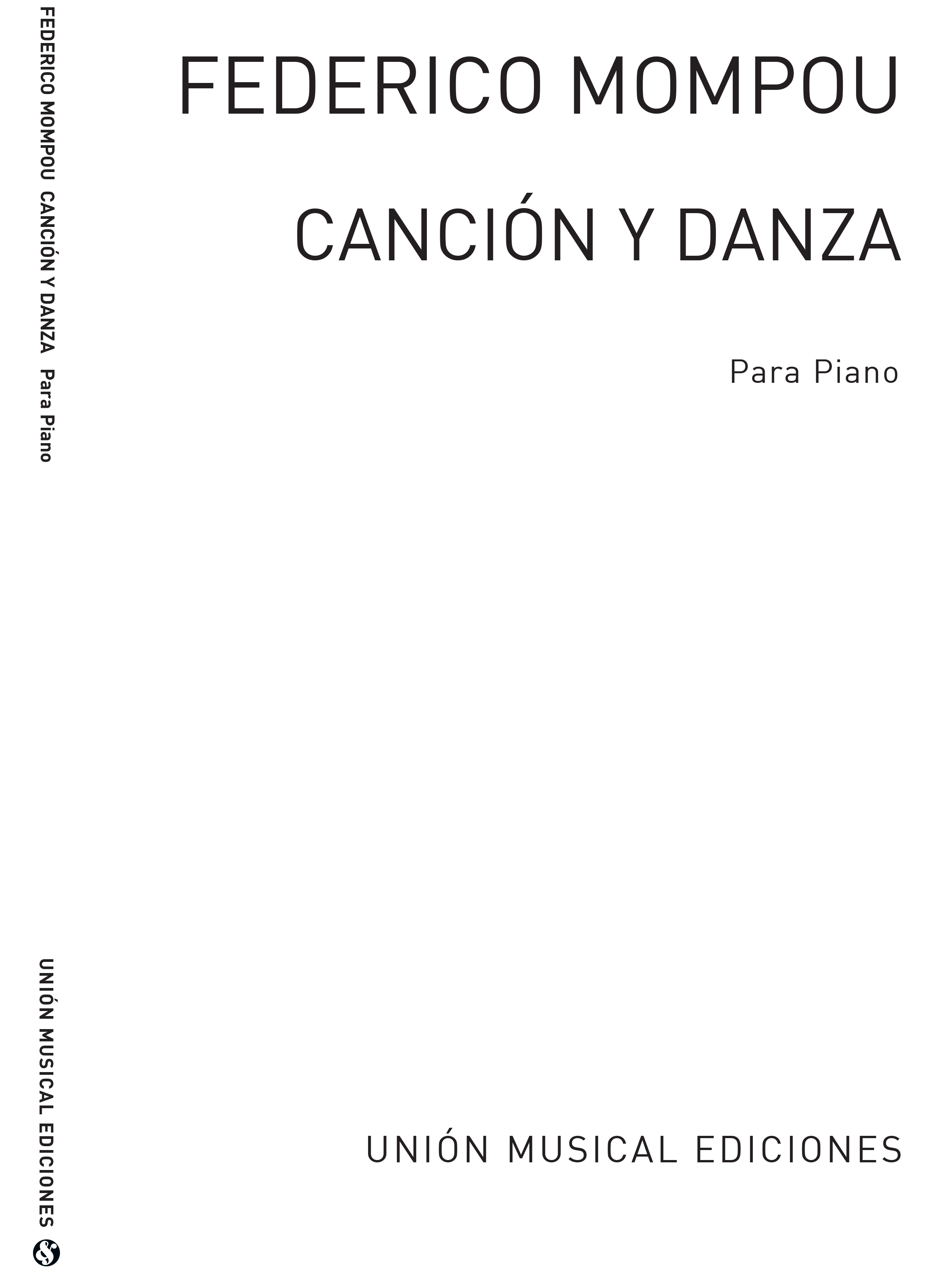 Frederic Mompou: Cancion Y Danza No.3: Piano