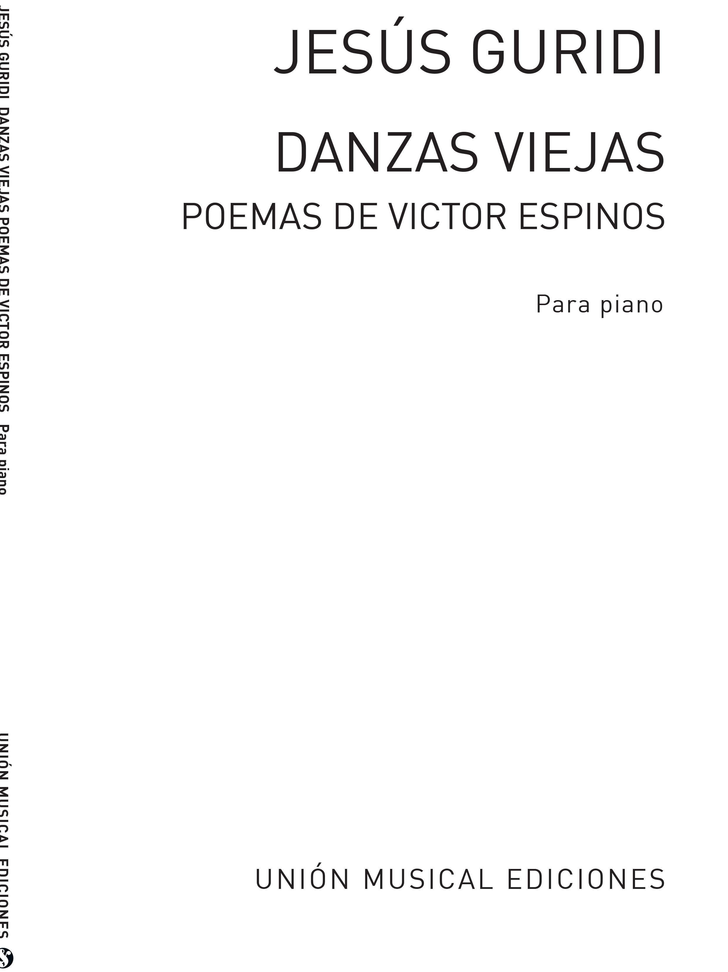 Jesus Guridi: Danzas Viejas Piano: Piano: Instrumental Album