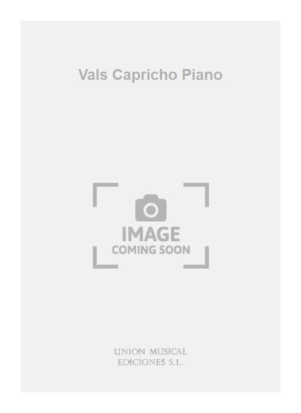Manuel de Falla: Vals Capricho Piano