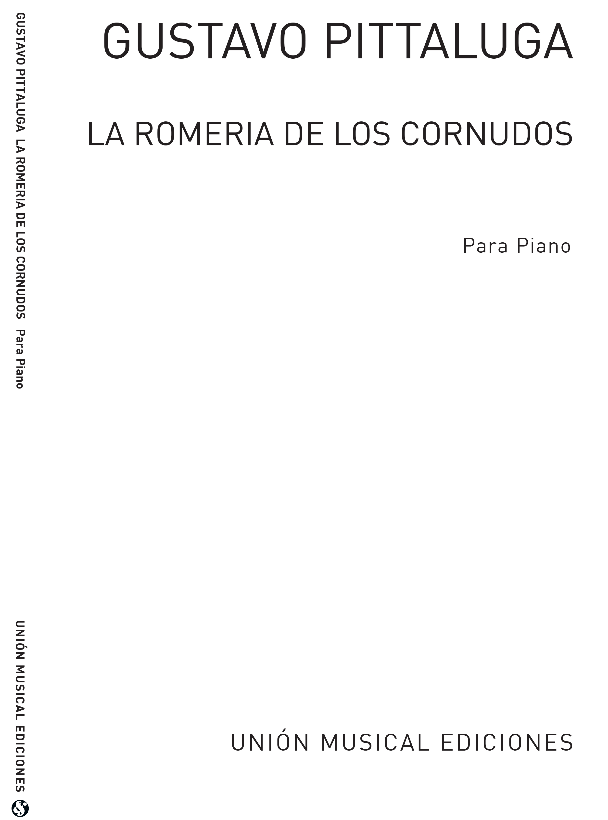 Gustavo Pittaluga: La Romeria De Los Cornudos Ballet For Piano: Piano: