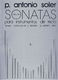 Soler, Antonio : Livres de partitions de musique