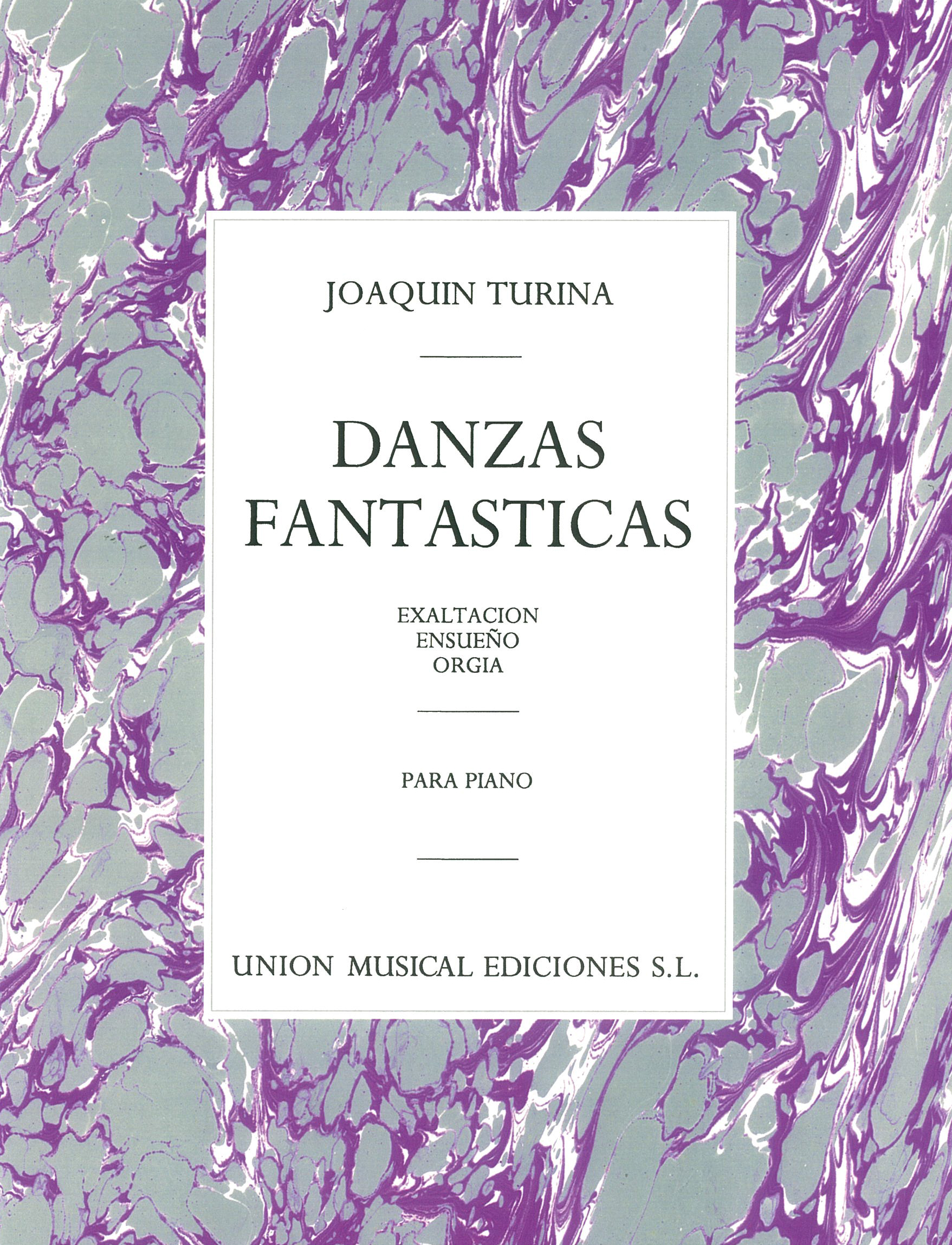 Joaquín Turina: Joaquin Turina: Danzas Fantasticas: Piano: Instrumental Work