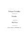 Enrique Granados: Estudio Piano: Piano: Instrumental Work