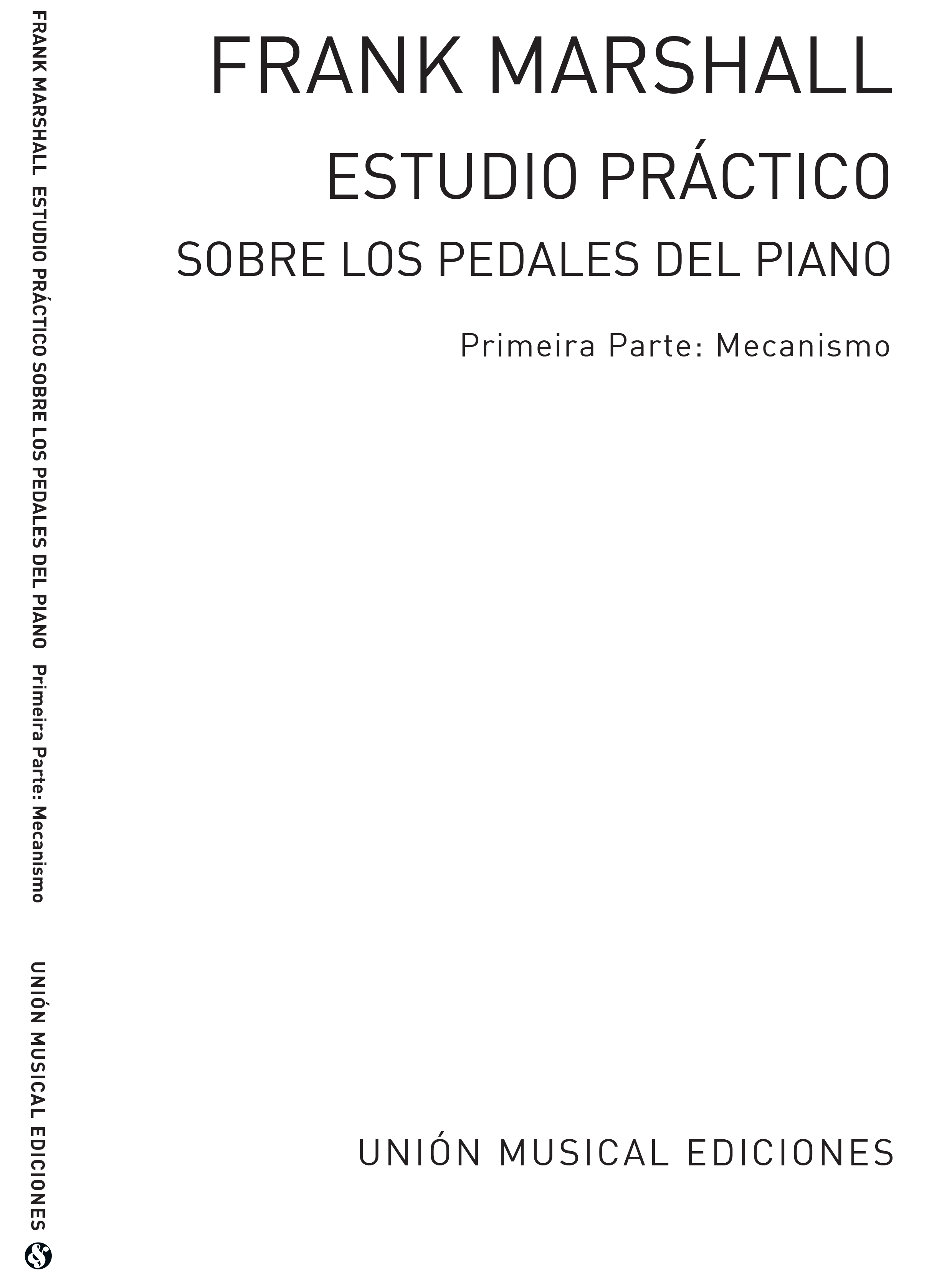 Wolf Marshall: Estudios Pedales Piano: Piano: Instrumental Tutor