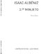 Isaac Albéniz: Tercer Minuetto Piano: Piano: Instrumental Album