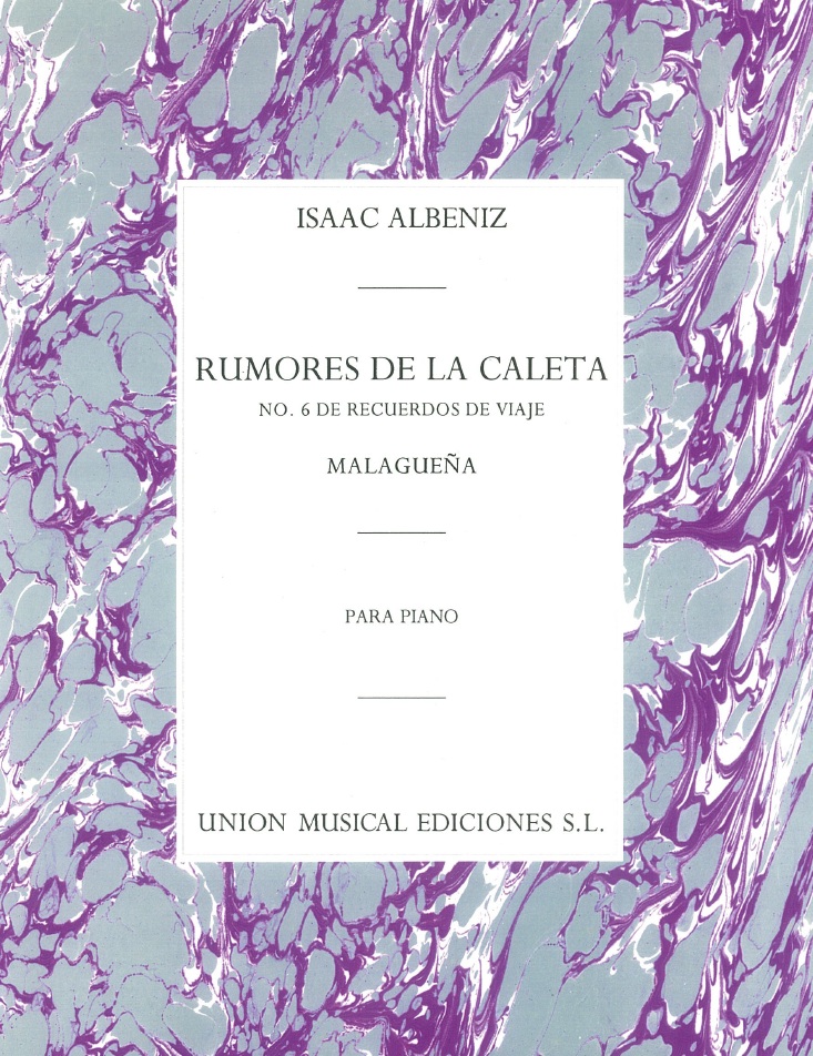 Isaac Albniz: Rumores De La Caleta No. 6 Op. 71: Piano: Instrumental Album