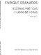 Enrique Granados: Escenas Poeticas / Libro De Horas: Piano: Instrumental Work