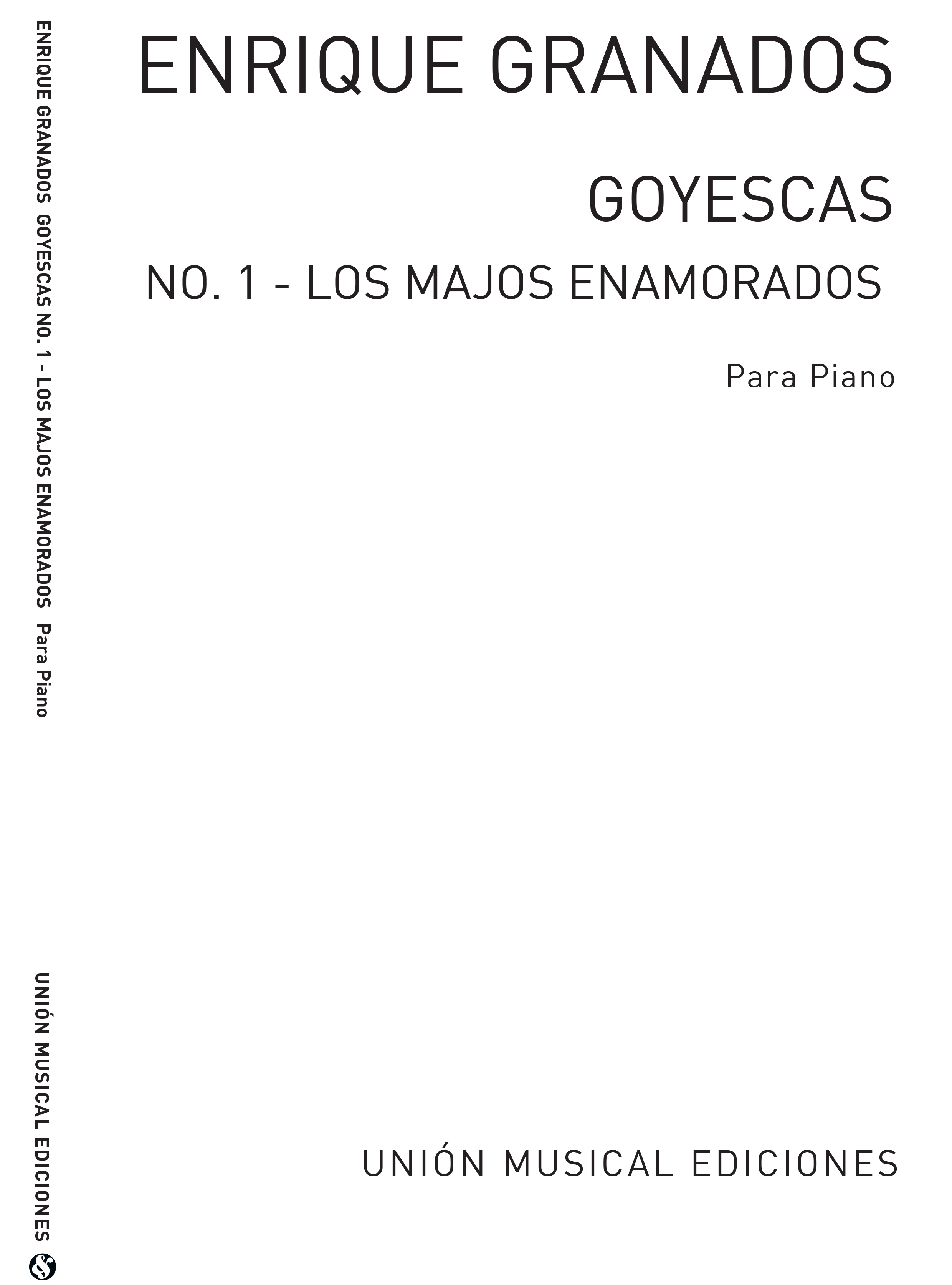 Enrique Granados: Granados Los Requiebros No.1 From Goyescas Pf: Piano