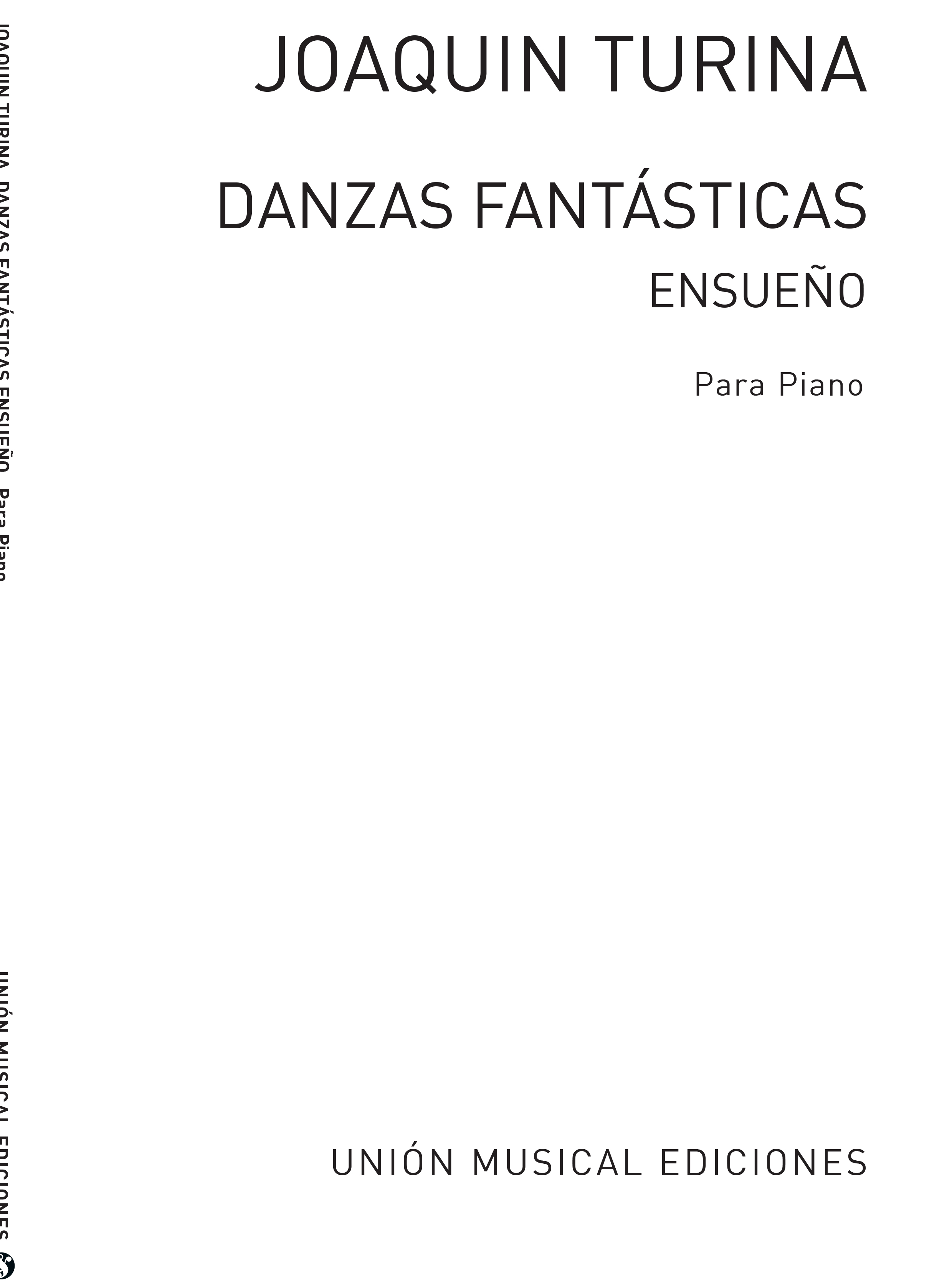 Joaqun Turina: Ensueno'  Danzas Fantasticas: Piano: Instrumental Album