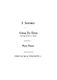 Jose Serrano: Alma De Dios No.5 For Piano: Opera: Instrumental Work