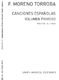 Federico Moreno Torroba: Canciones Espanolas Volume 1 for Voice And Piano: