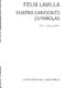 Felix Lavilla: Canciones Espanolas for Voice and Piano: Voice: Instrumental Work