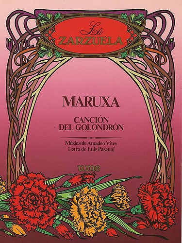 Amadeo Vives: Cancion Del Golondron From Maruxa: Voice