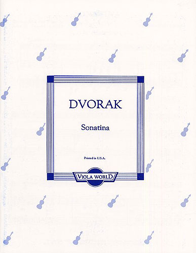 Antonín Dvo?ák: Sonatina Op.100: Viola: Instrumental Work