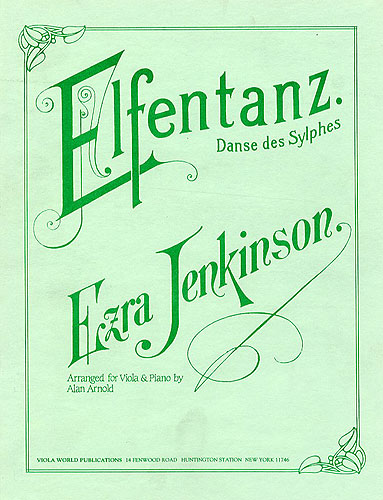 Ezra Jenkinson: Elfentanz (Viola/Piano): Viola: Instrumental Work
