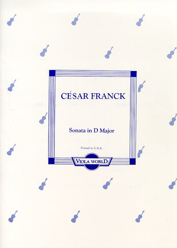 César Franck: Sonata In D Major: Viola: Instrumental Work