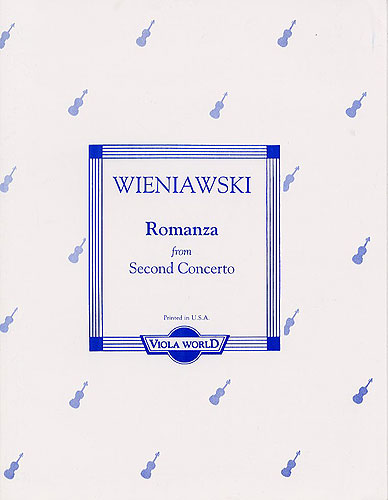 Henryk Wieniawski: Romanza From Second Concerto: Viola: Instrumental Work