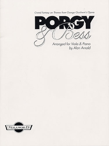 George Gershwin: Fantasy On Themes From Gershwin'sPorgy And Bess: Viola: