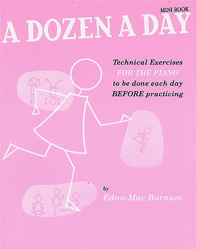 Edna-Mae Burnam: A Dozen a Day Mini Book: Piano: Instrumental Tutor