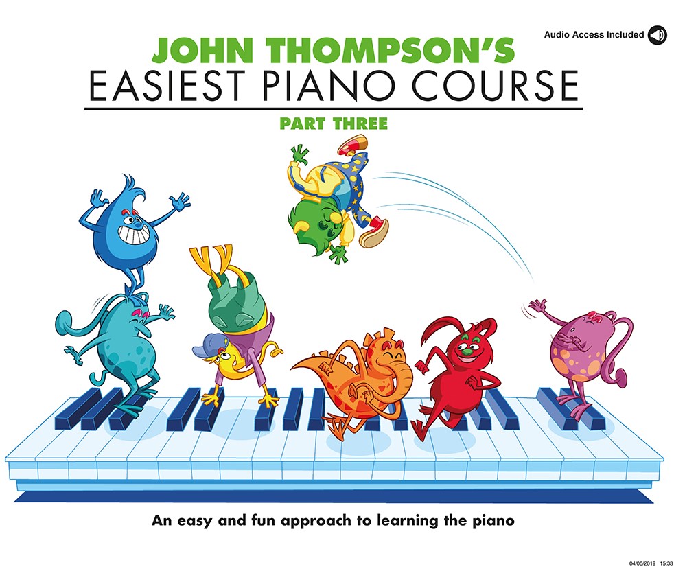 John Thompson: John Thompson's Easiest Piano Course 3 & Audio: Piano: