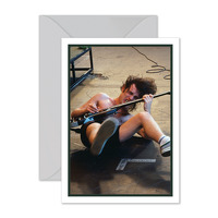 Angus Young Card: Greetings Card