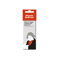 Magnetic bookmark Beethoven: Stationery