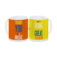 Teacher Thank You For The Music Mug: Mug