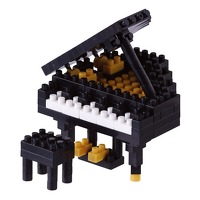 Nanoblock: Grand Piano - Black: Construction