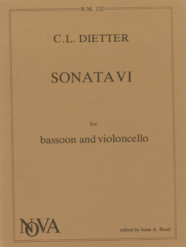 Christian Ludwig Dietter: Sonaten: Cello: Instrumental Album